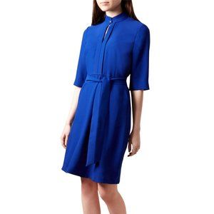 Hobbs Lois Dress in blue (US size 6)